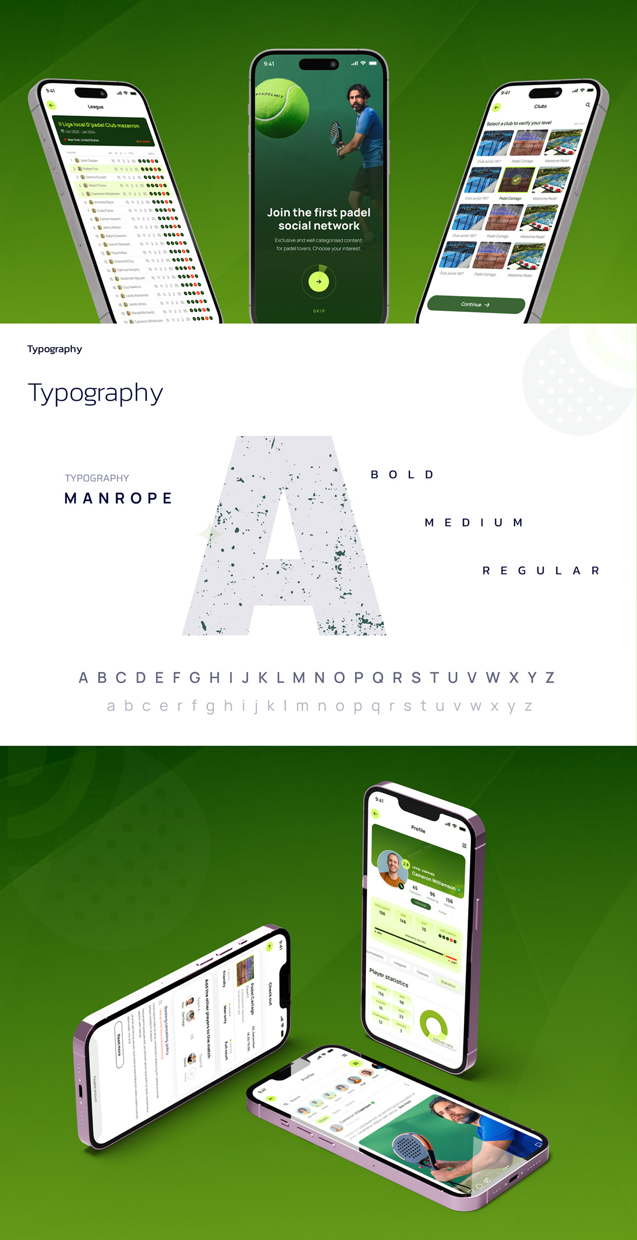 Padelmit- Padel Sports App UI Design Image 1