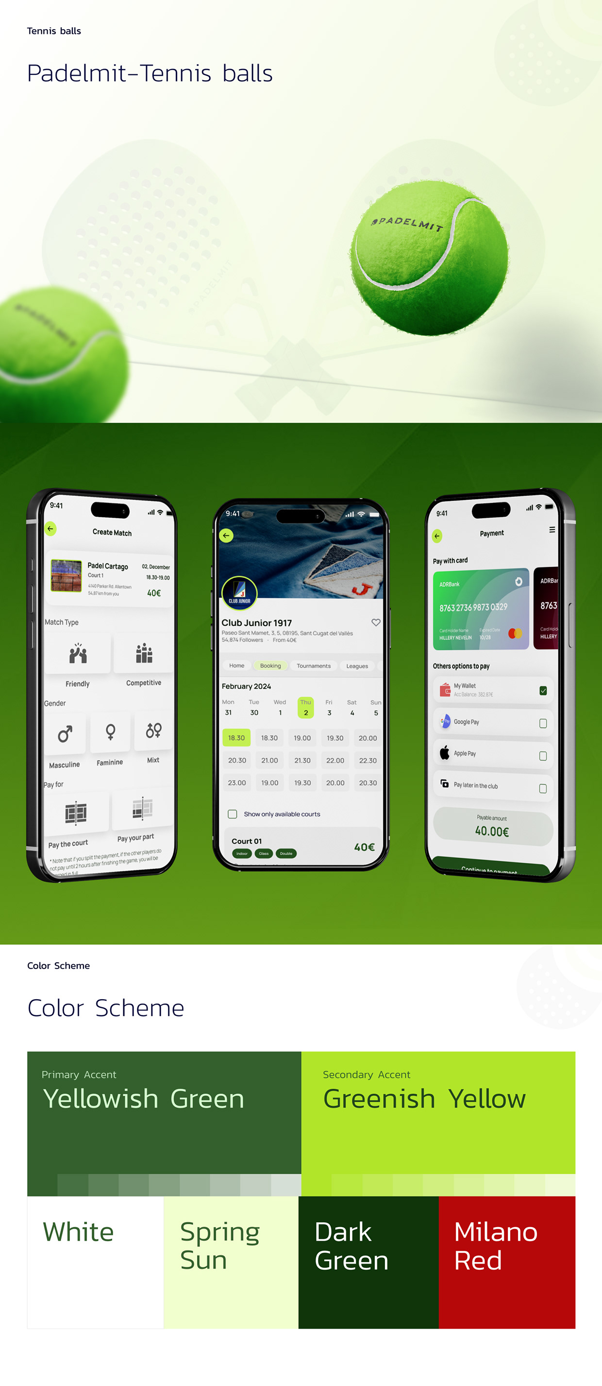 Padelmit- Padel Sports App UI Design Image 2