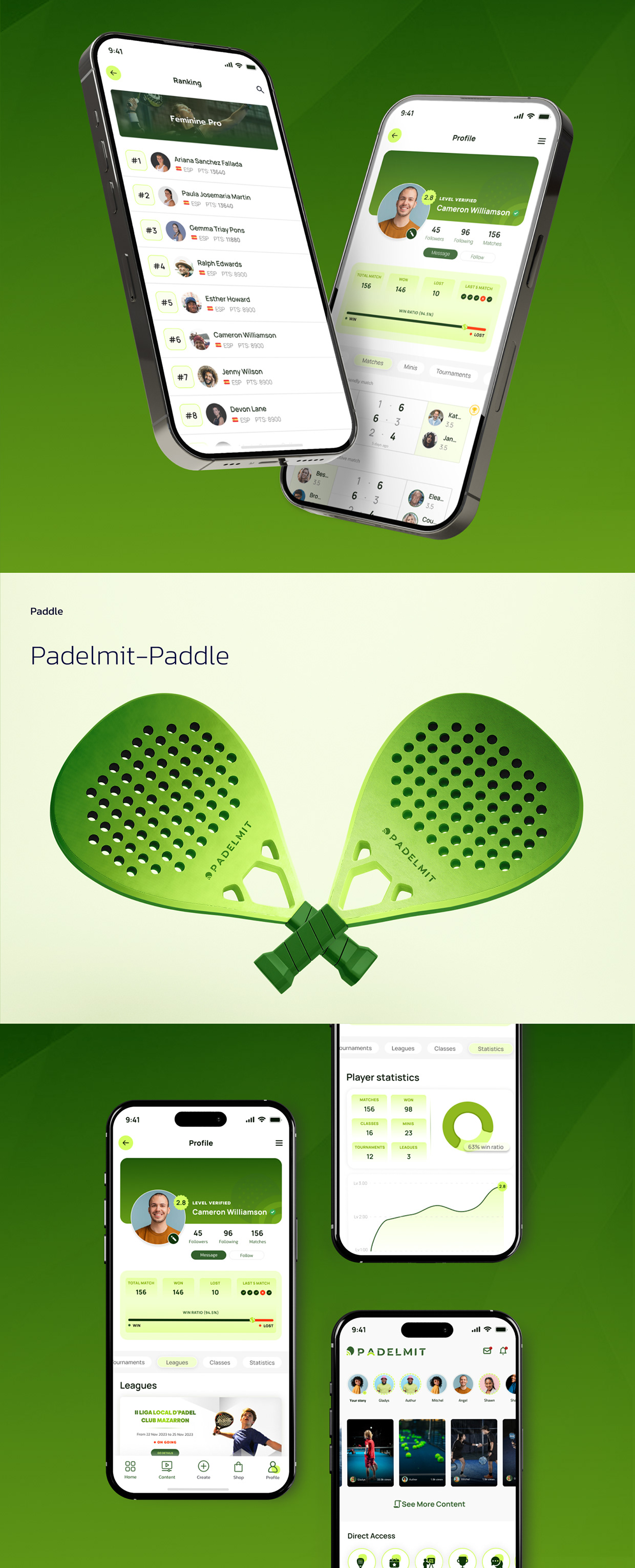 Padelmit- Padel Sports App UI Design Image 3