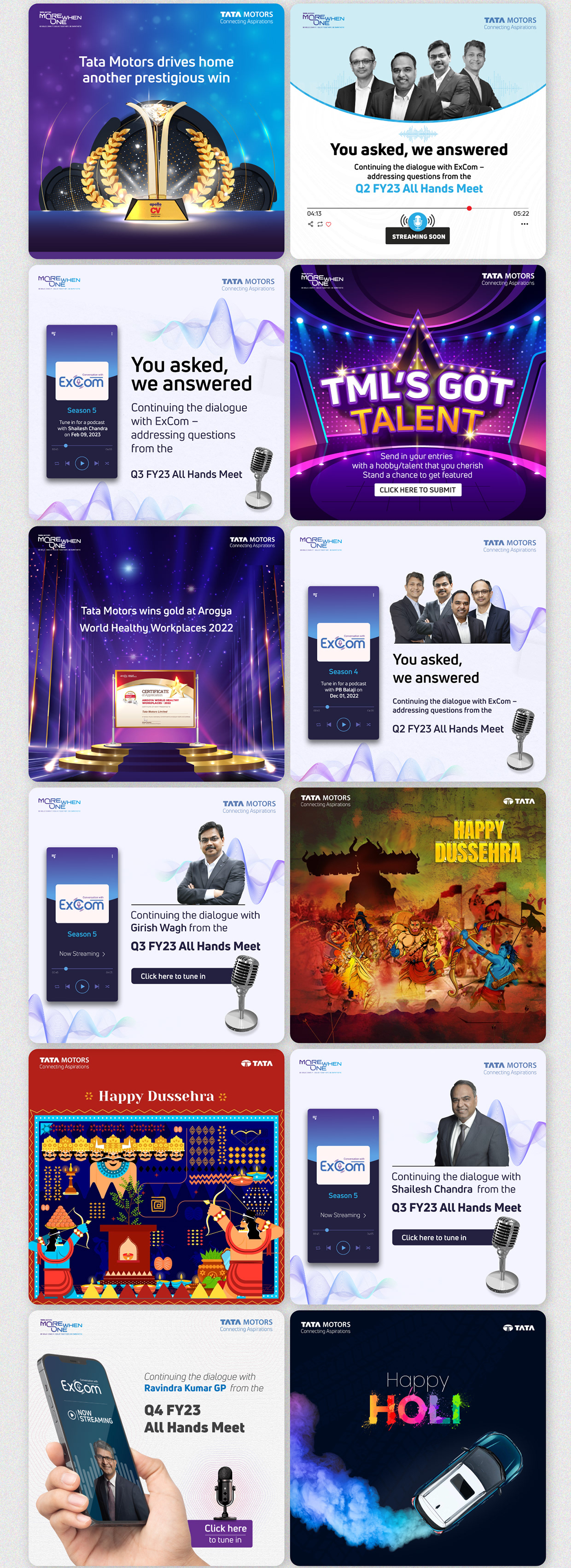 Tata Motors – Social Media Creative Collection Image 0