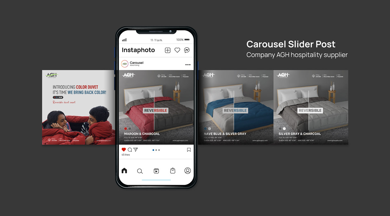 carousel slide Social Media Design Showcase – Creative Visual Collection post Image 4