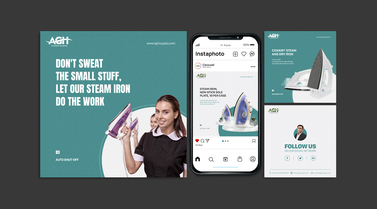 carousel slide Social Media Design Showcase – Creative Visual Collection post Image 9