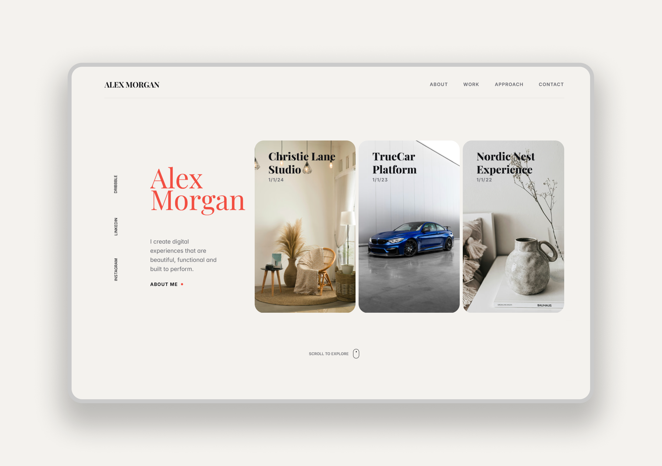 Portafolia: Free Portfolio Website Template