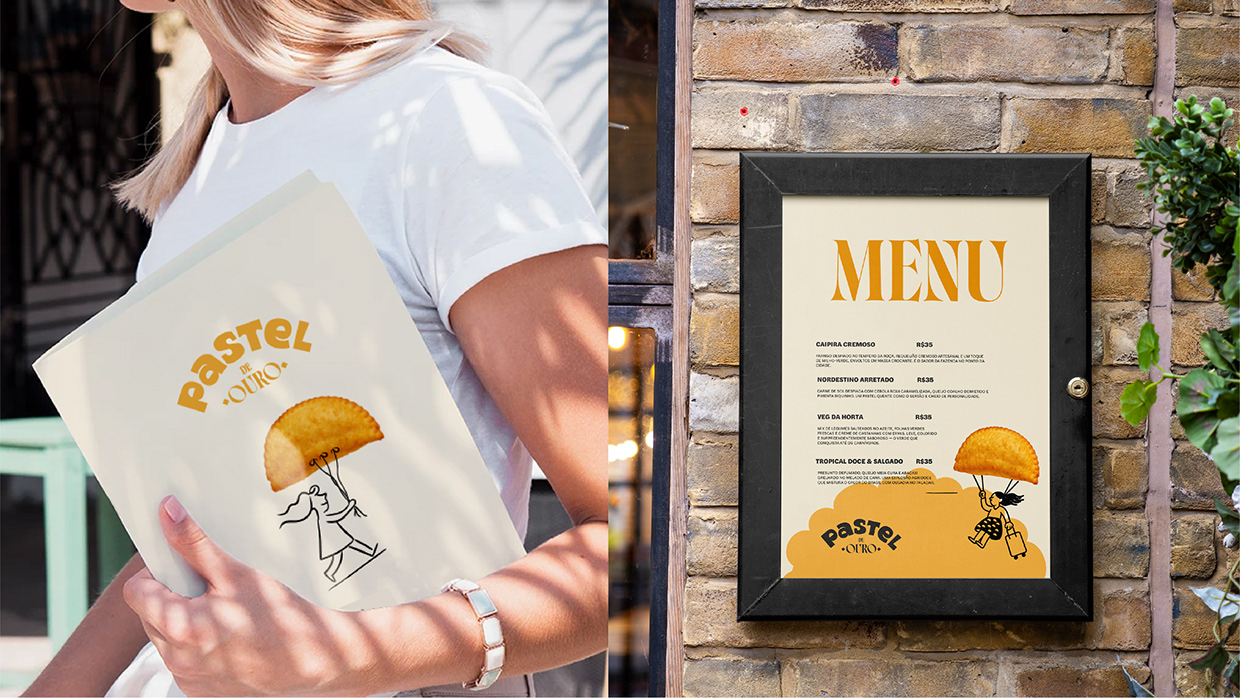 Pastel de Ouro -Identidade Visual Image 9