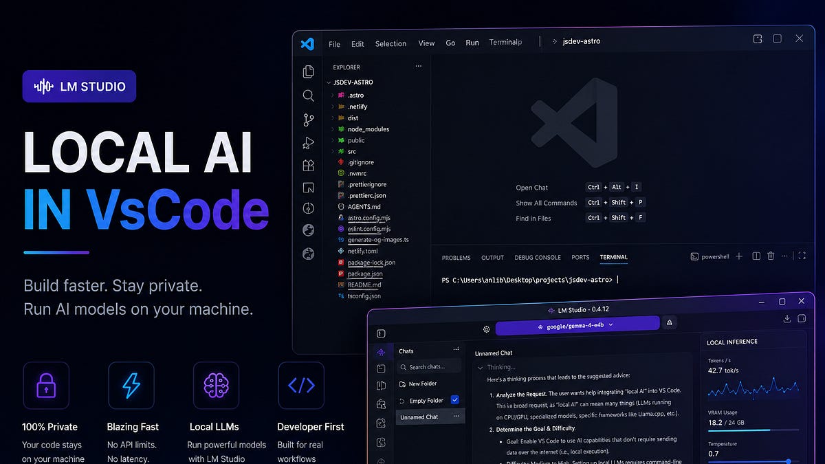 Building a Fully Local AI Workspace Inside VS Code