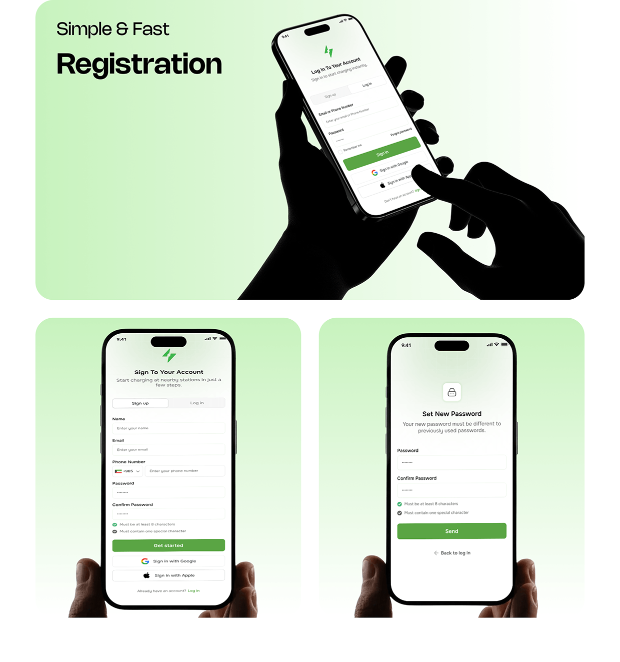 Charging App | Mobile App Case Study Image 7
