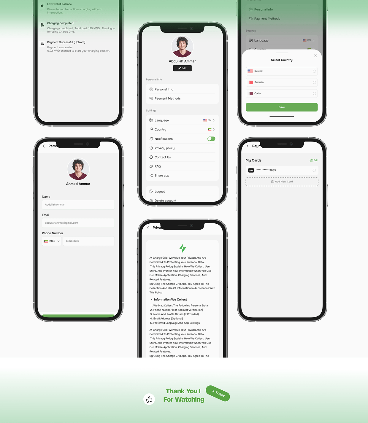 Charging App | Mobile App Case Study Image 12