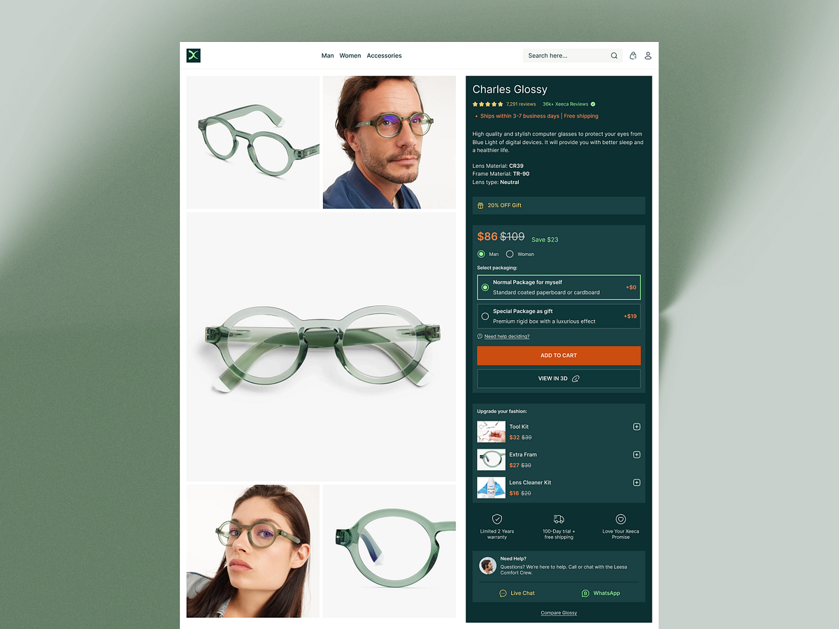 Product Page Design for More Sales