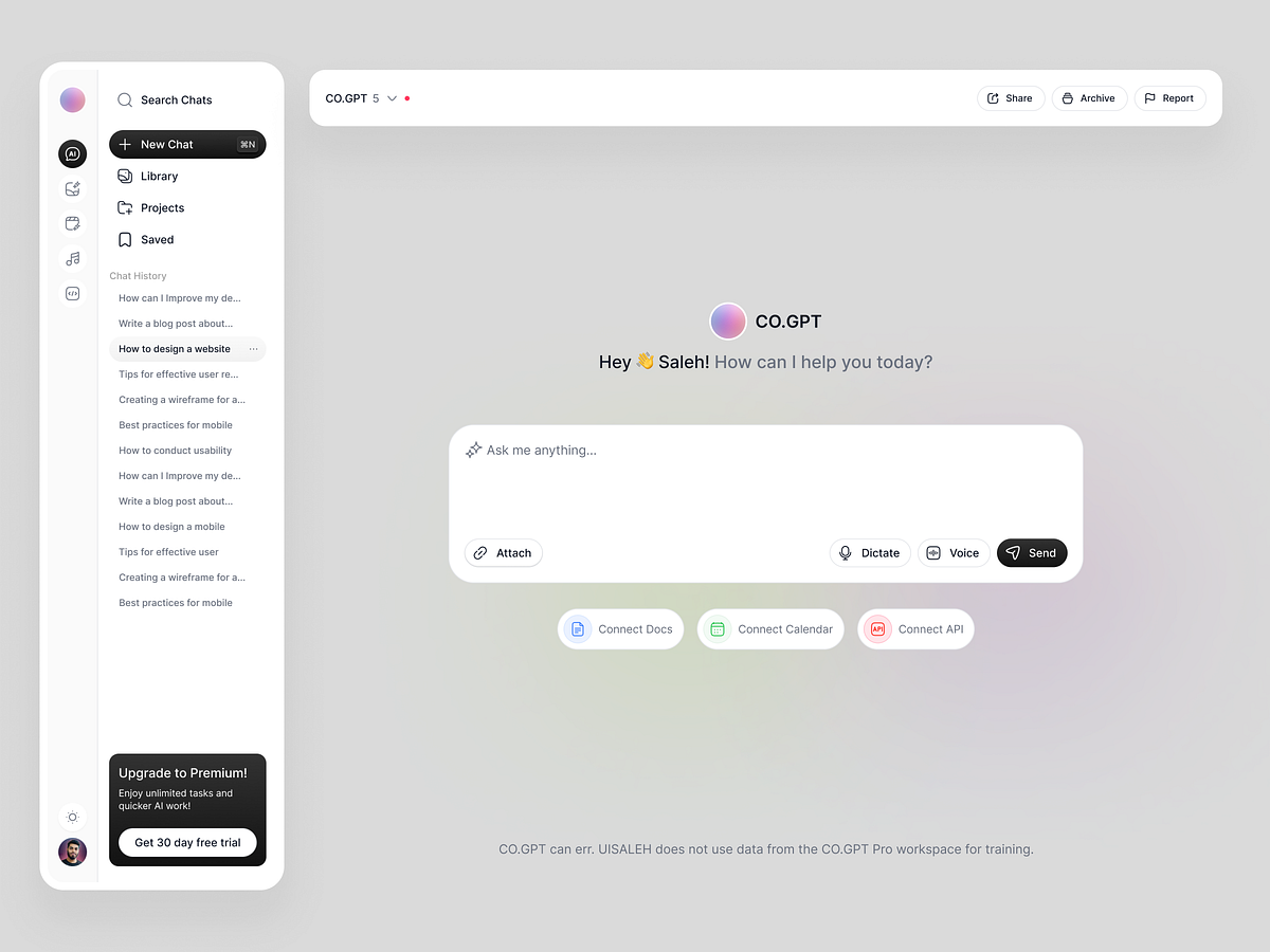 AI Chat Design | CO.GPT Image 0
