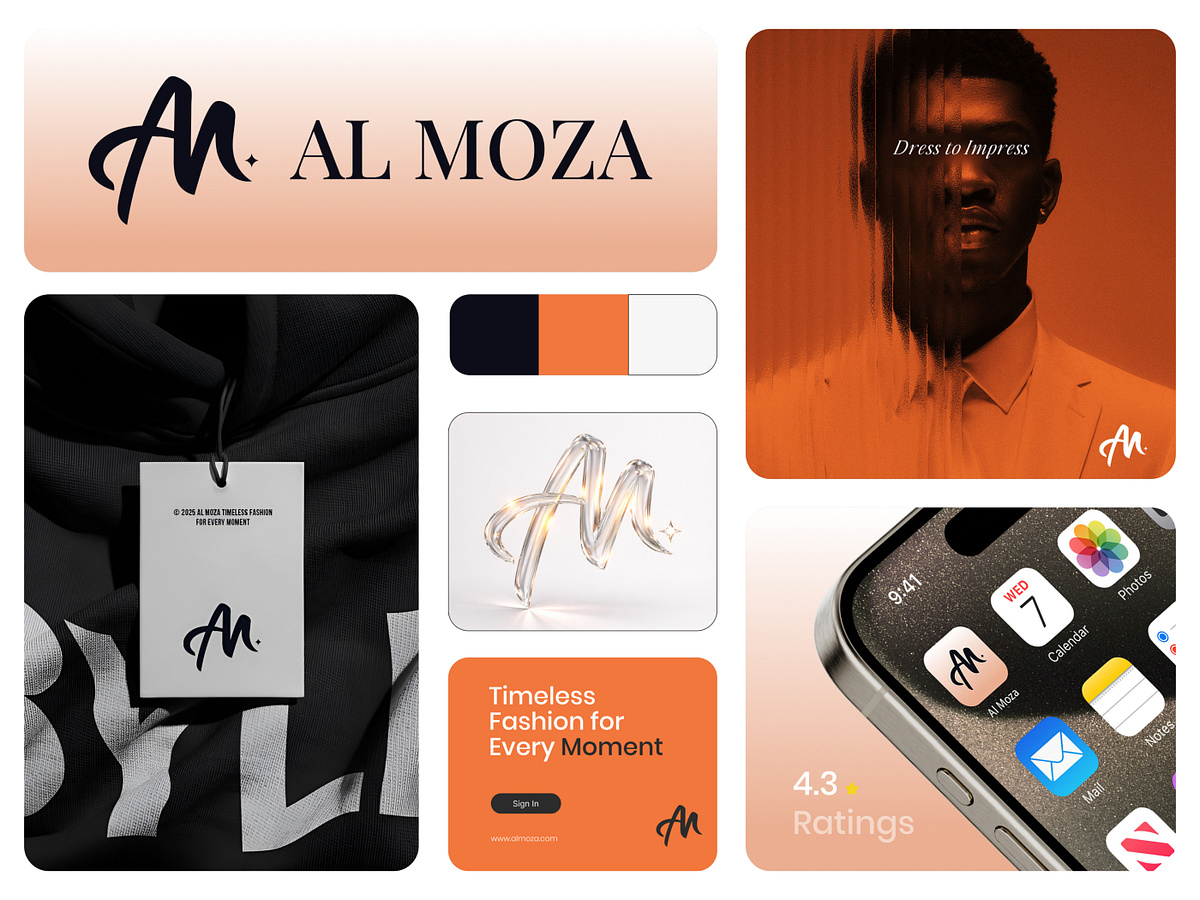 AL MOZA - Timeless Fashion Brand Identity