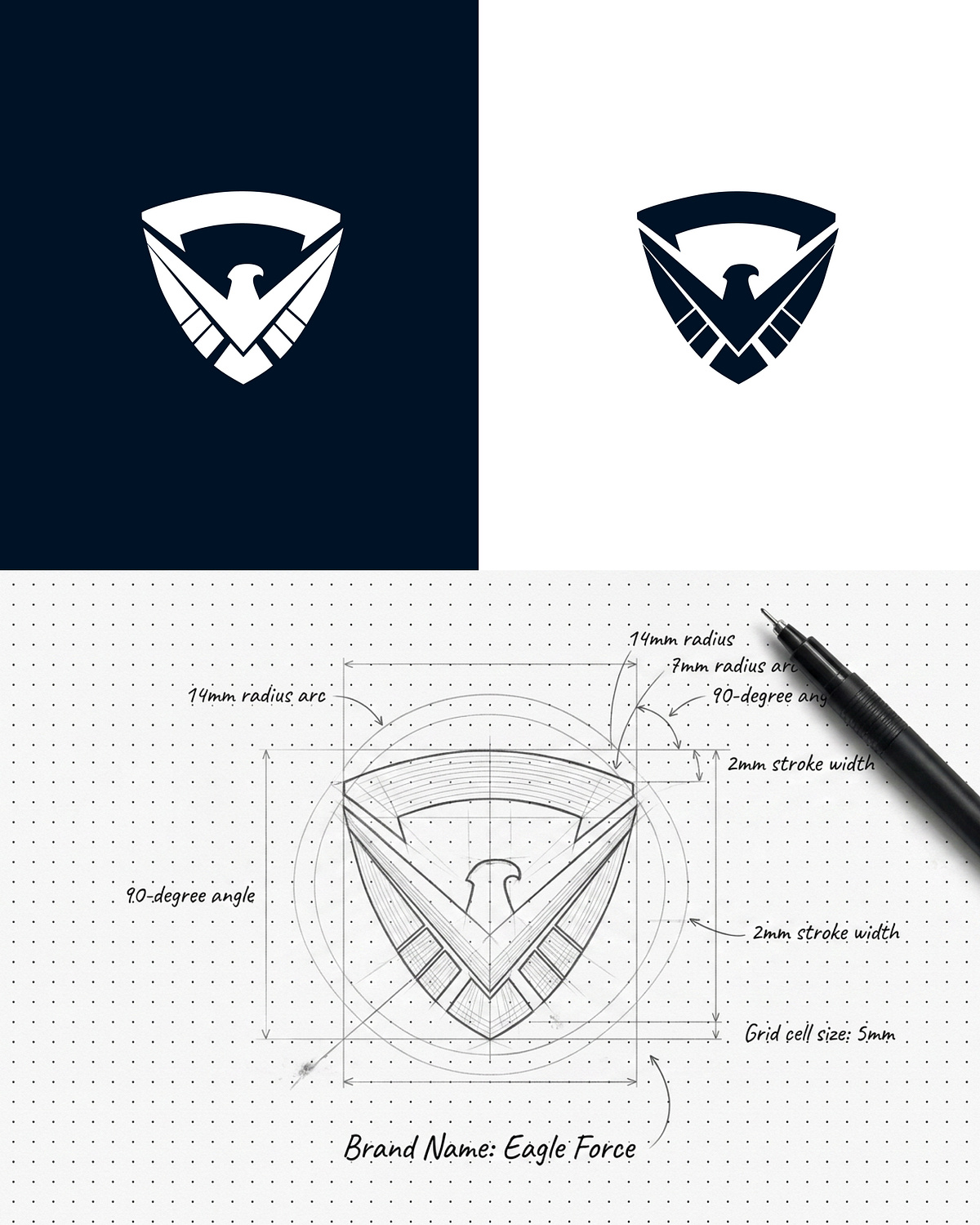 Eagle Force — Identity Design for a Security Agency  Image 1