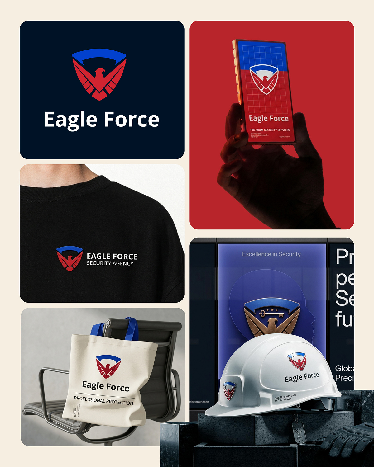 Eagle Force — Identity Design for a Security Agency  Image 4