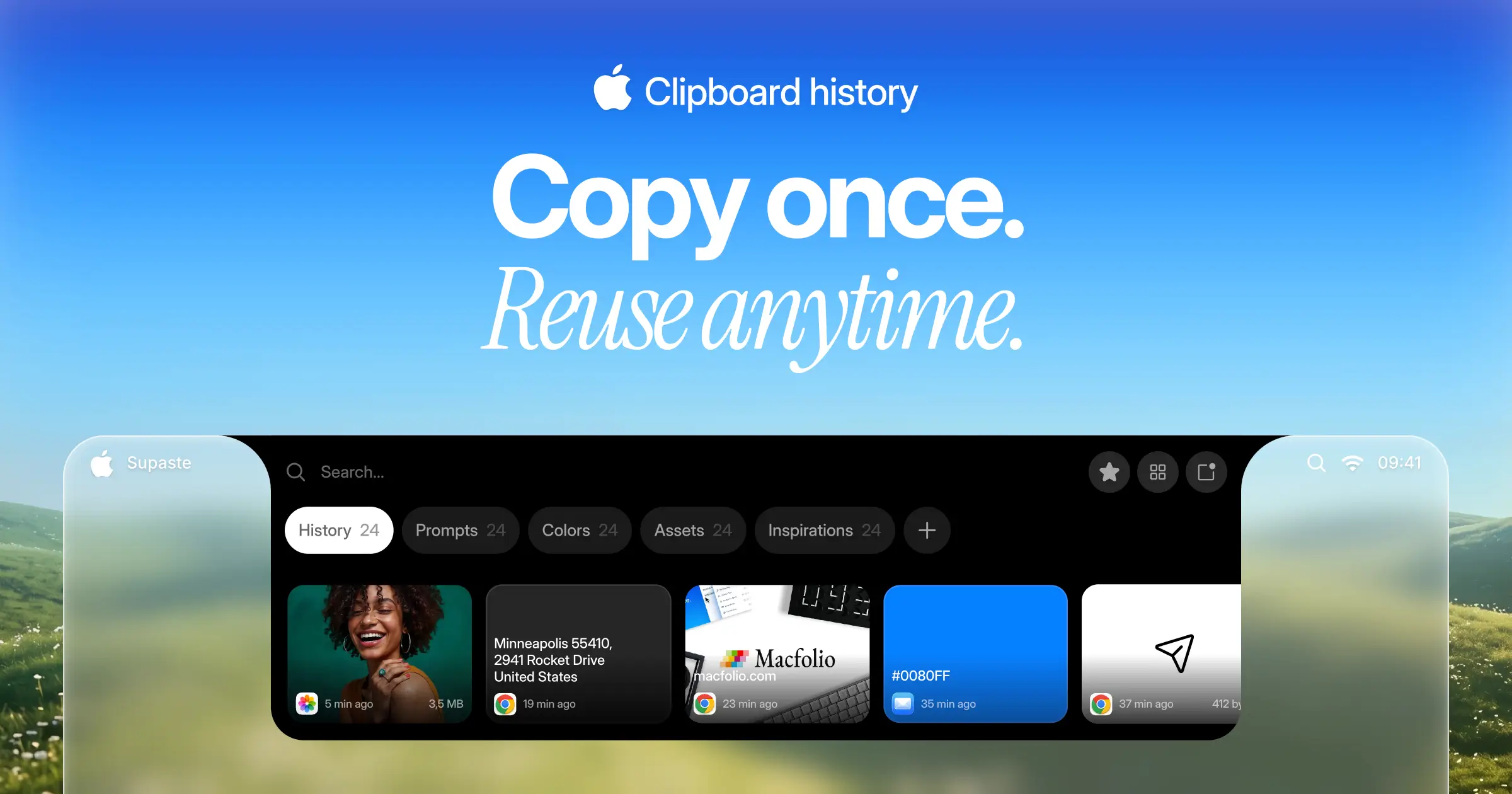 Supaste — Clipboard History Manager for Mac