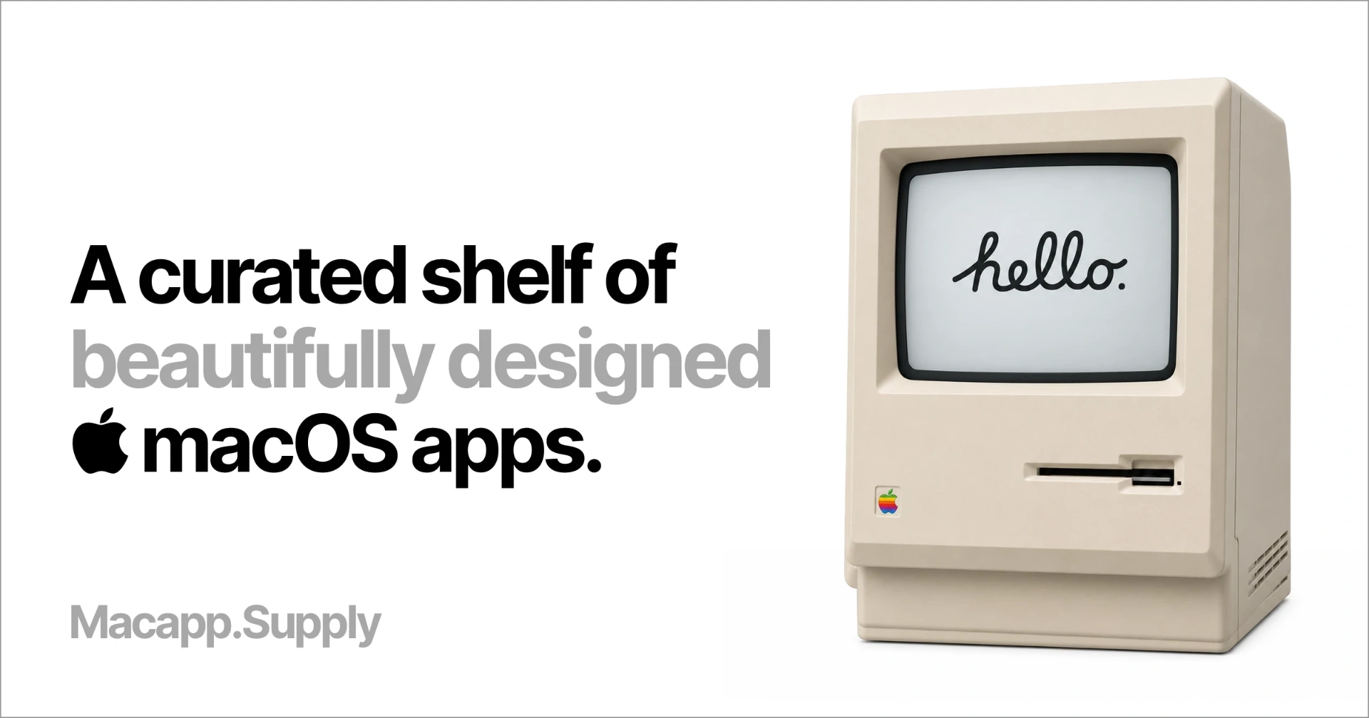 Macapp Supply — Beautifully designed macOS apps, curated Image 0