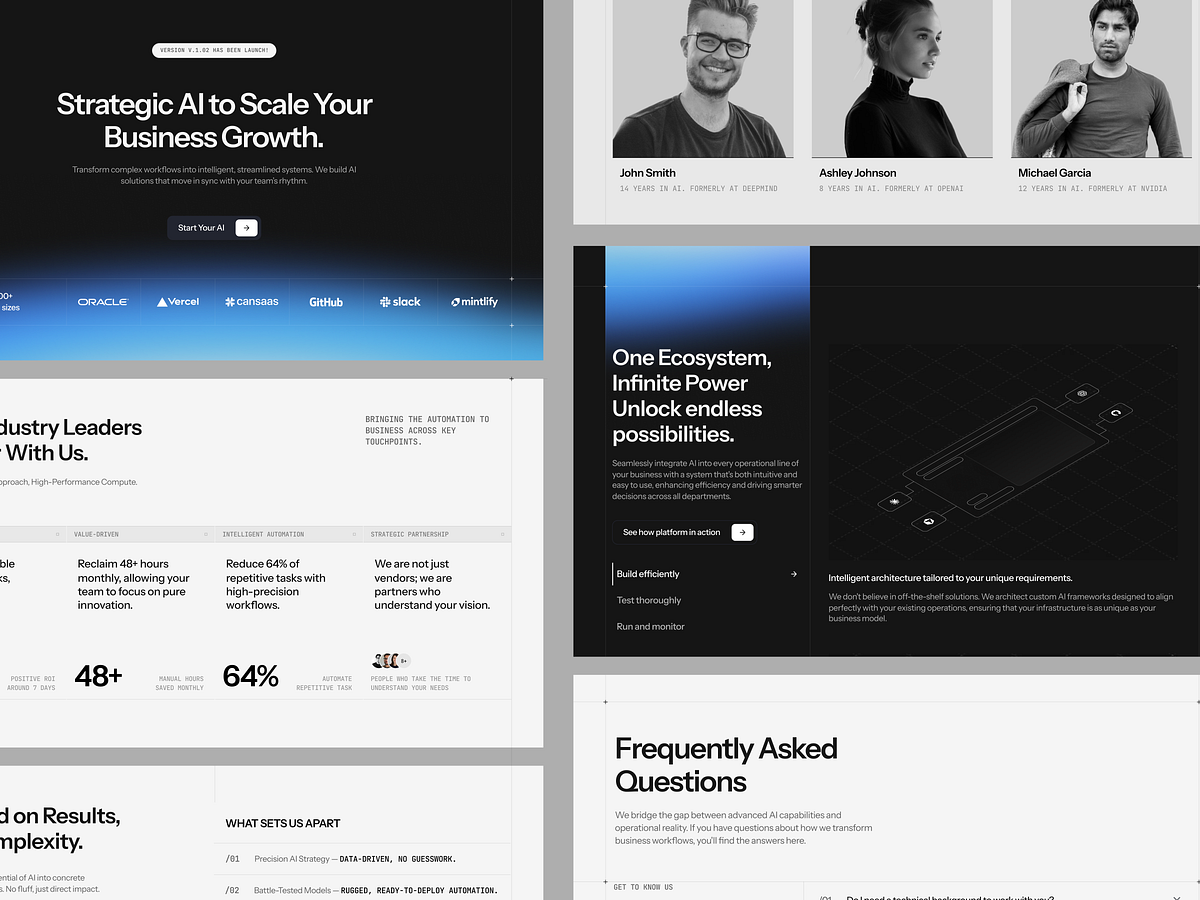 AI SaaS Landing Page Image 0