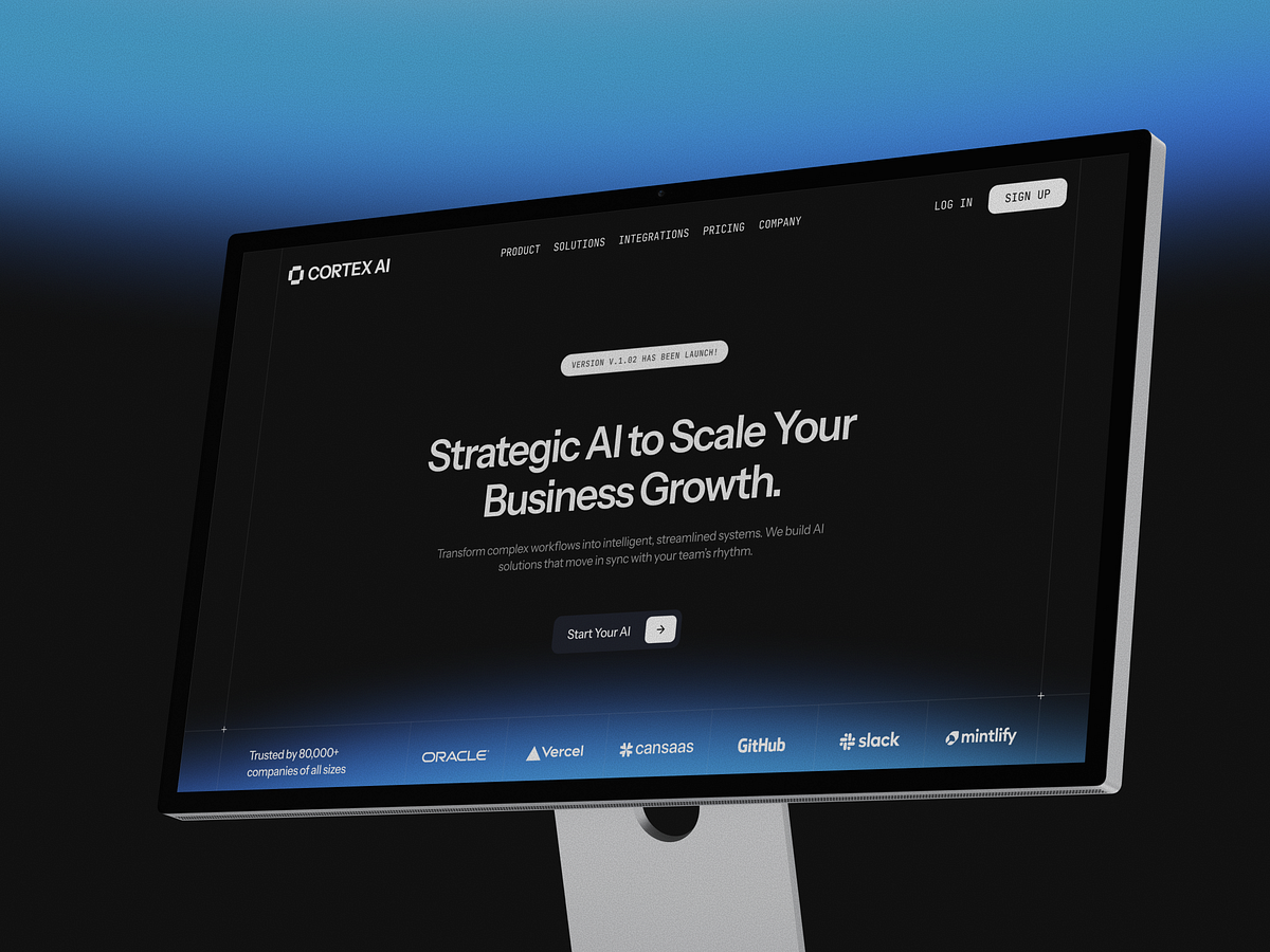 AI SaaS Landing Page Image 4