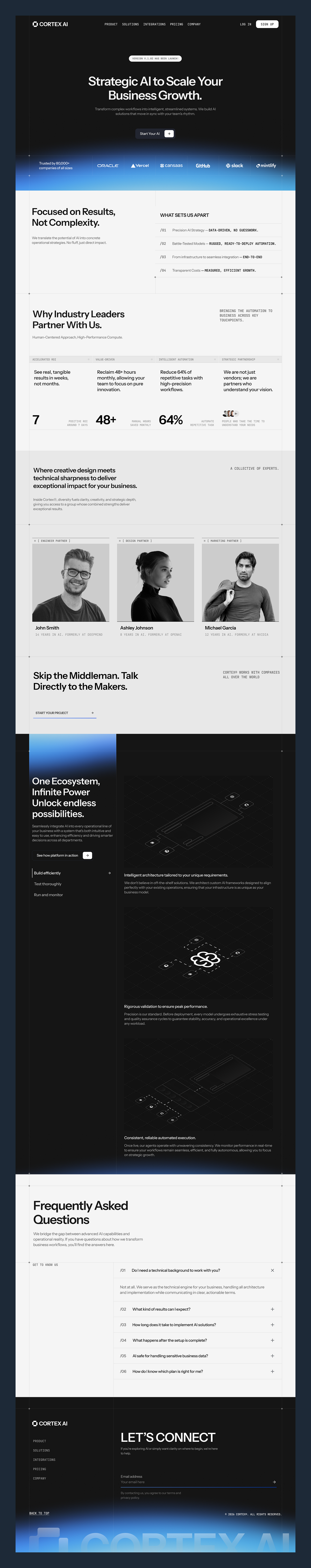 AI SaaS Landing Page Image 5