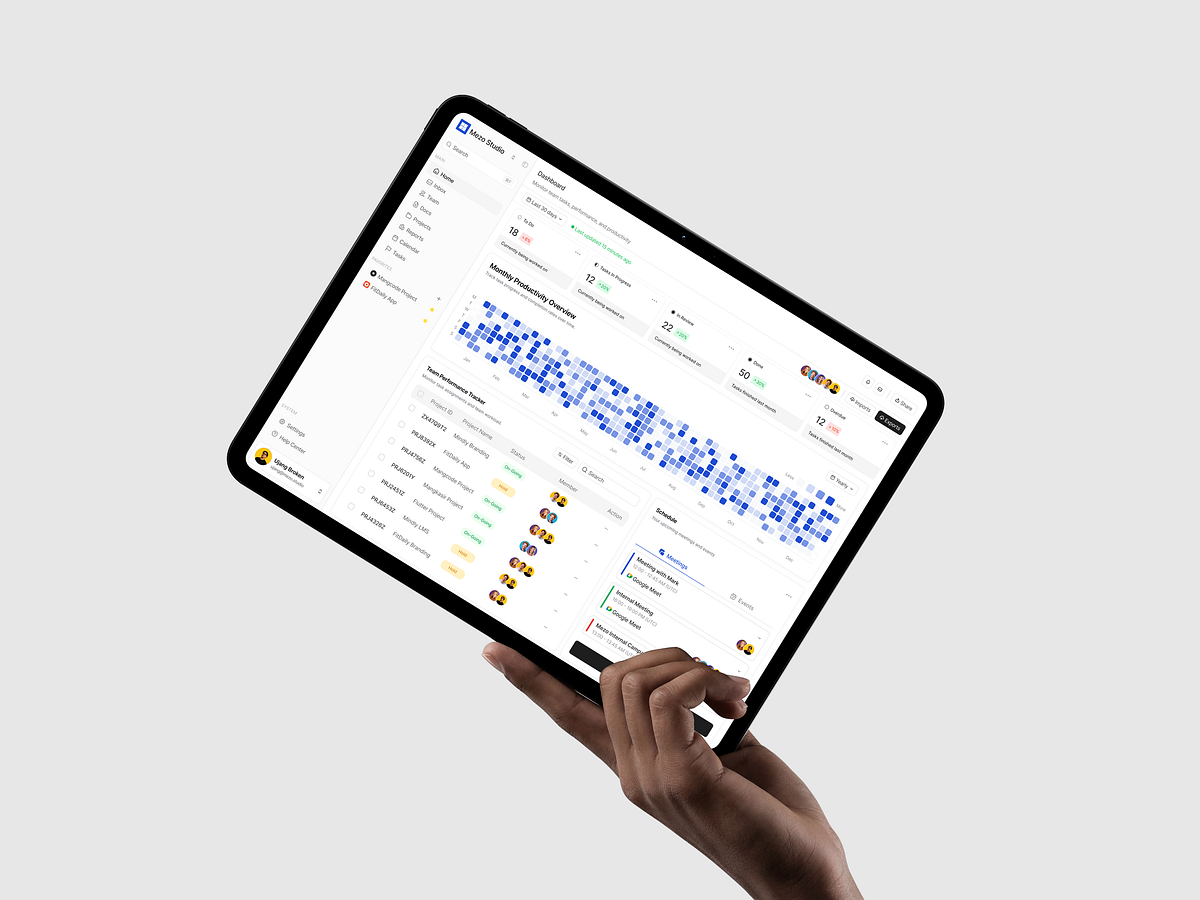 Project Management Dashboard Image 2
