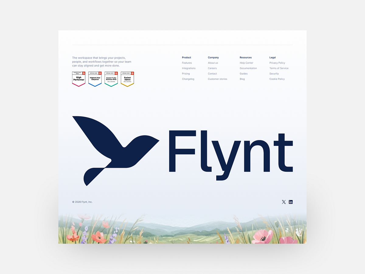 Flynt — SaaS Landing Page Image 1