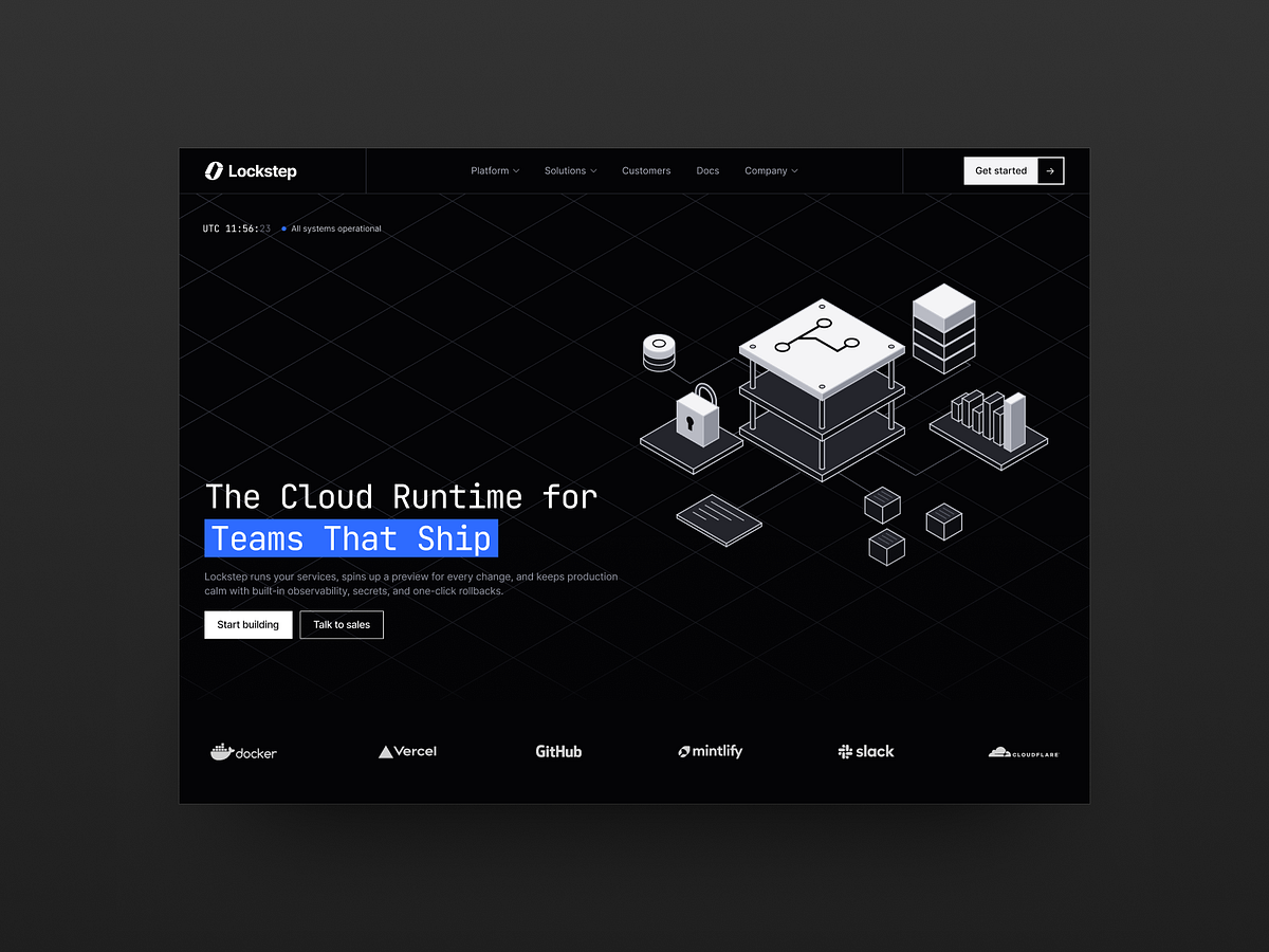 Lockstep — SaaS Landing Page Image 1
