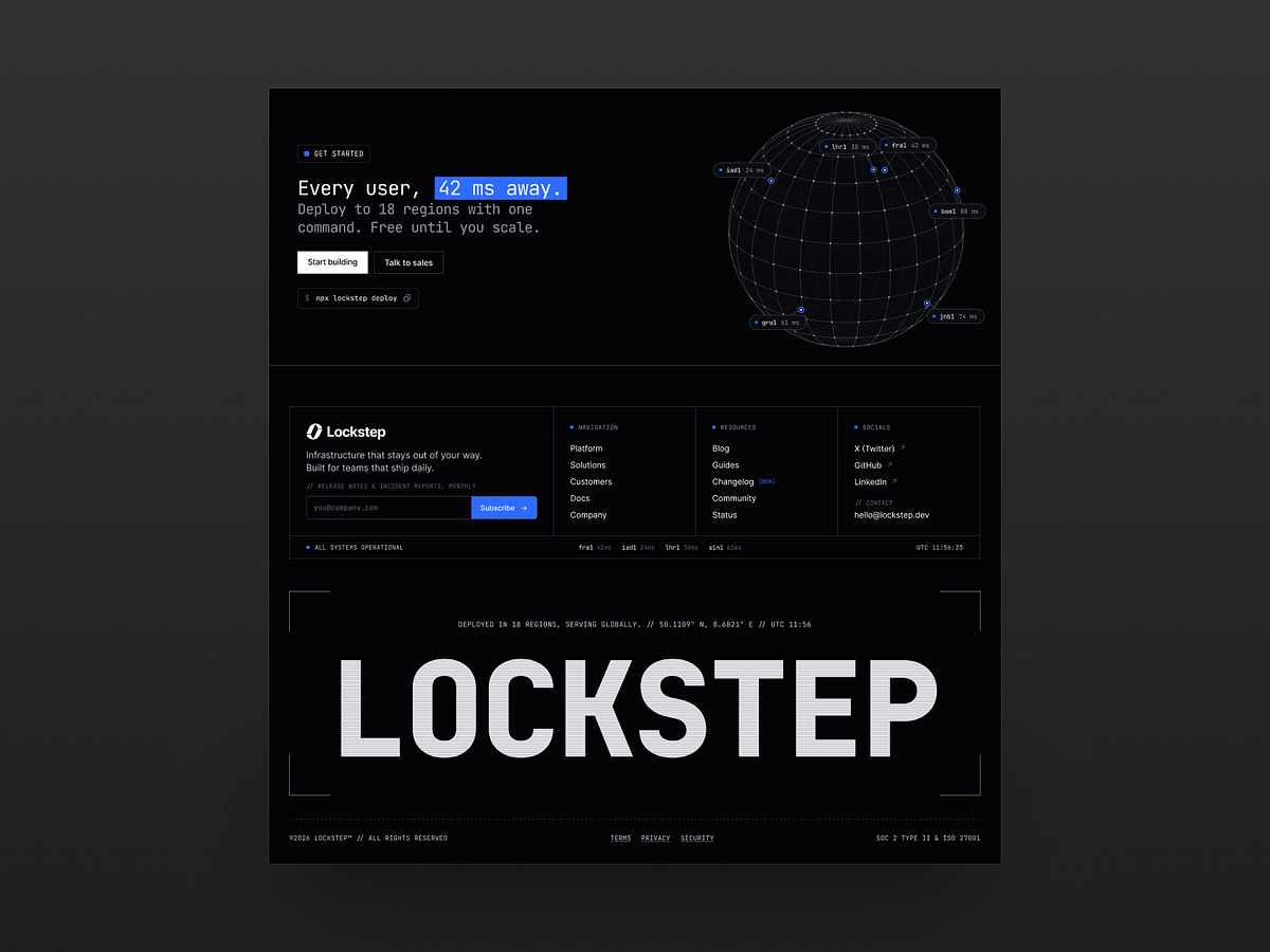 Lockstep — SaaS Landing Page Image 2
