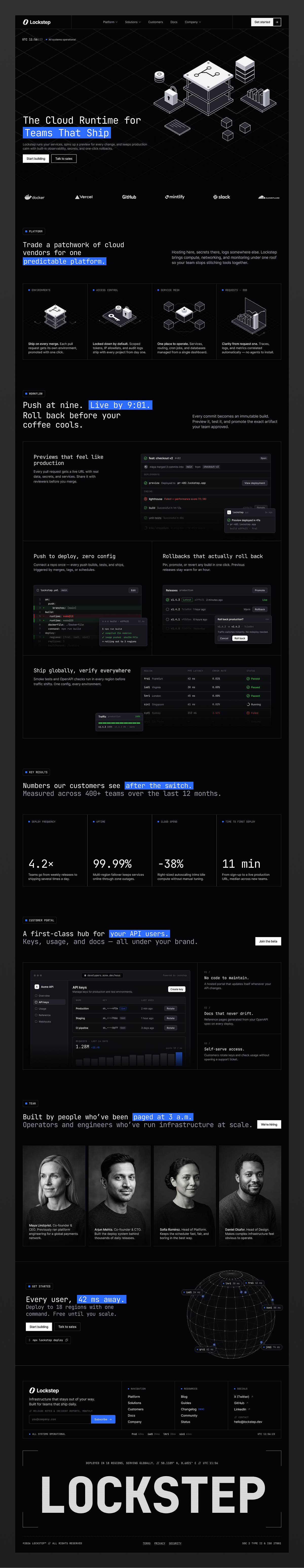 Lockstep — SaaS Landing Page Image 3