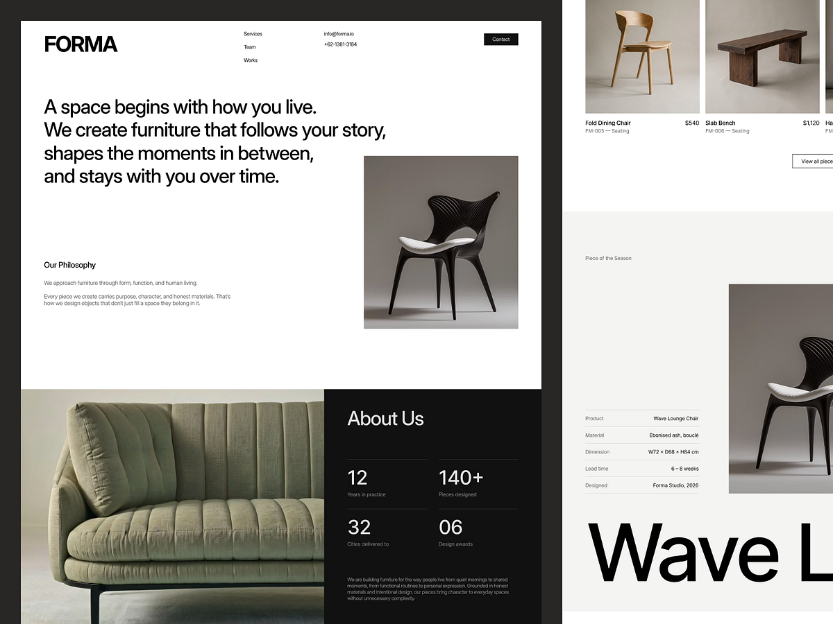 Forma — Furniture E-commerce