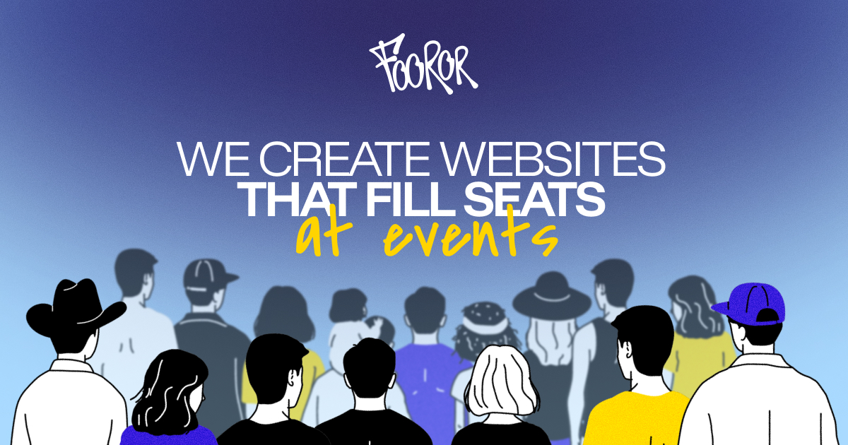 Fooror | Event Website Design That Sells Out Tickets