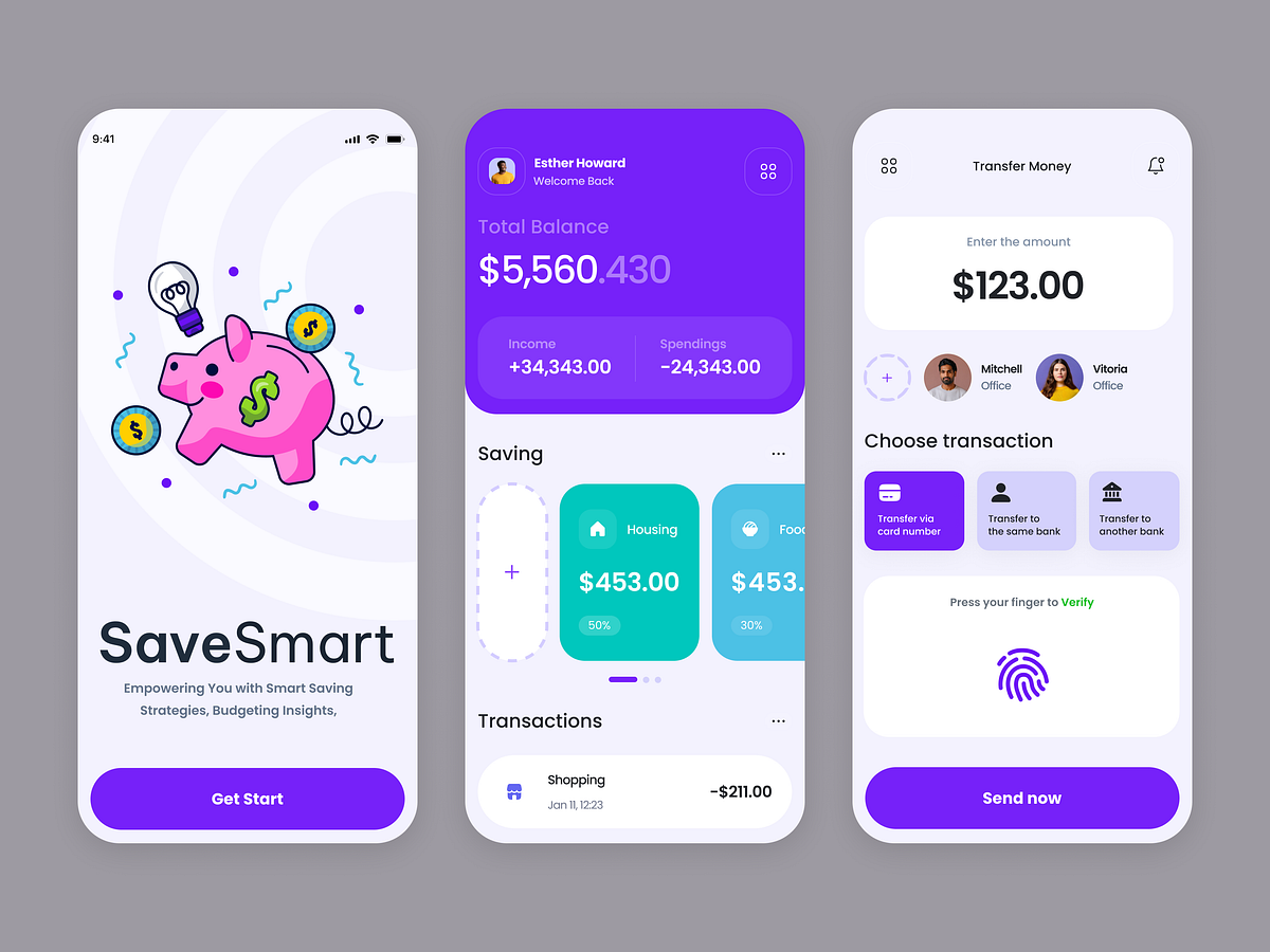 Investment App UI