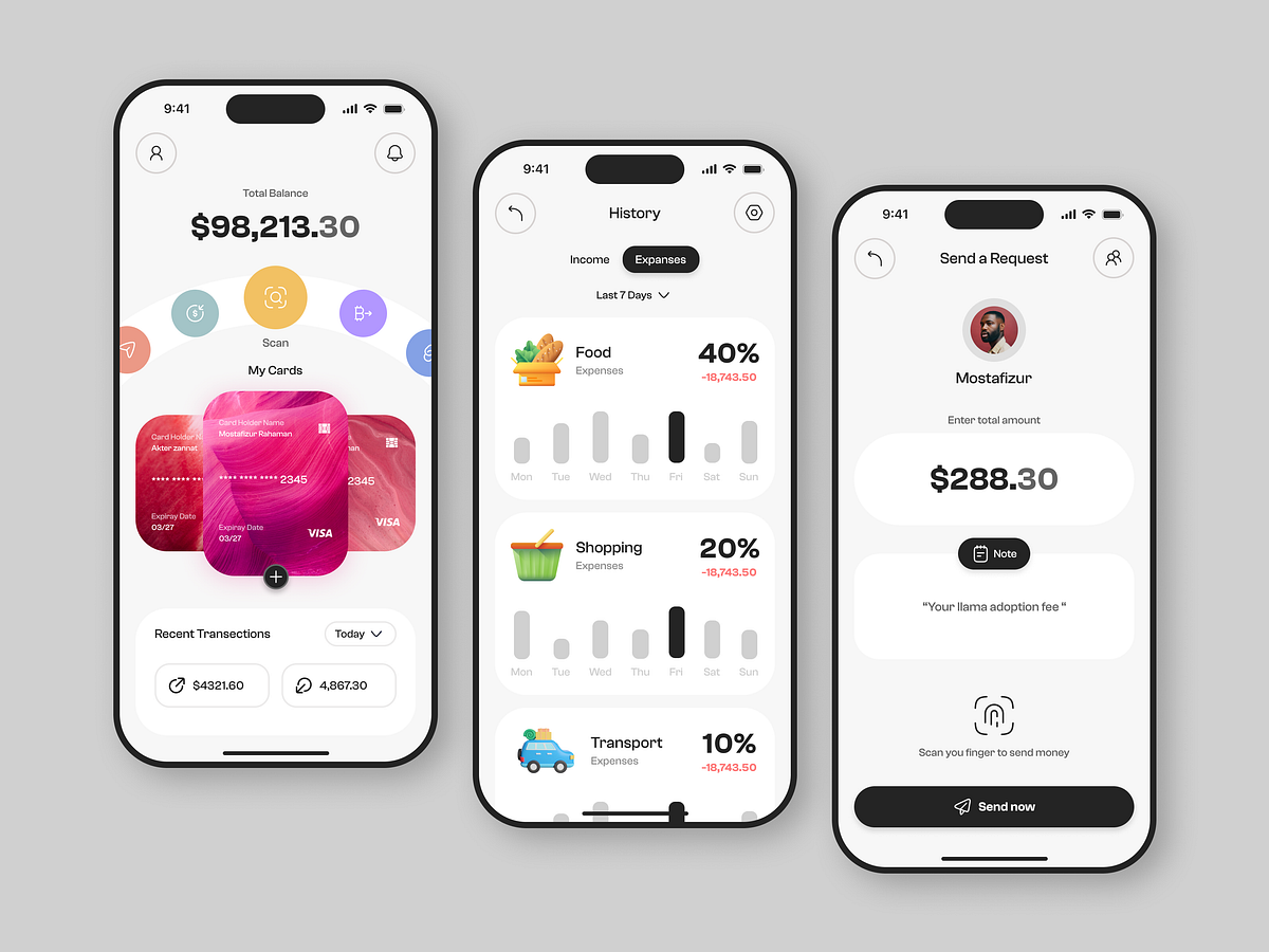 Banking App Design