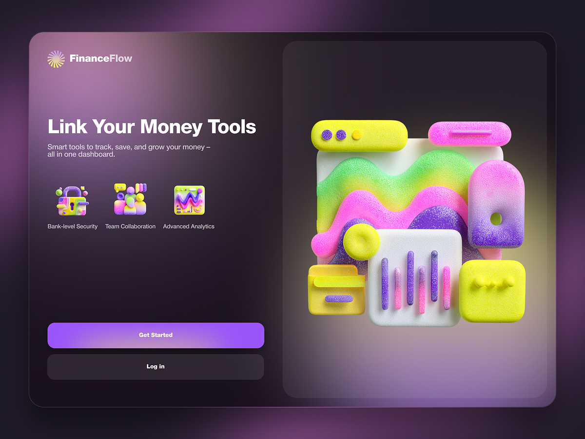 Finance Saas Design - Onboarding