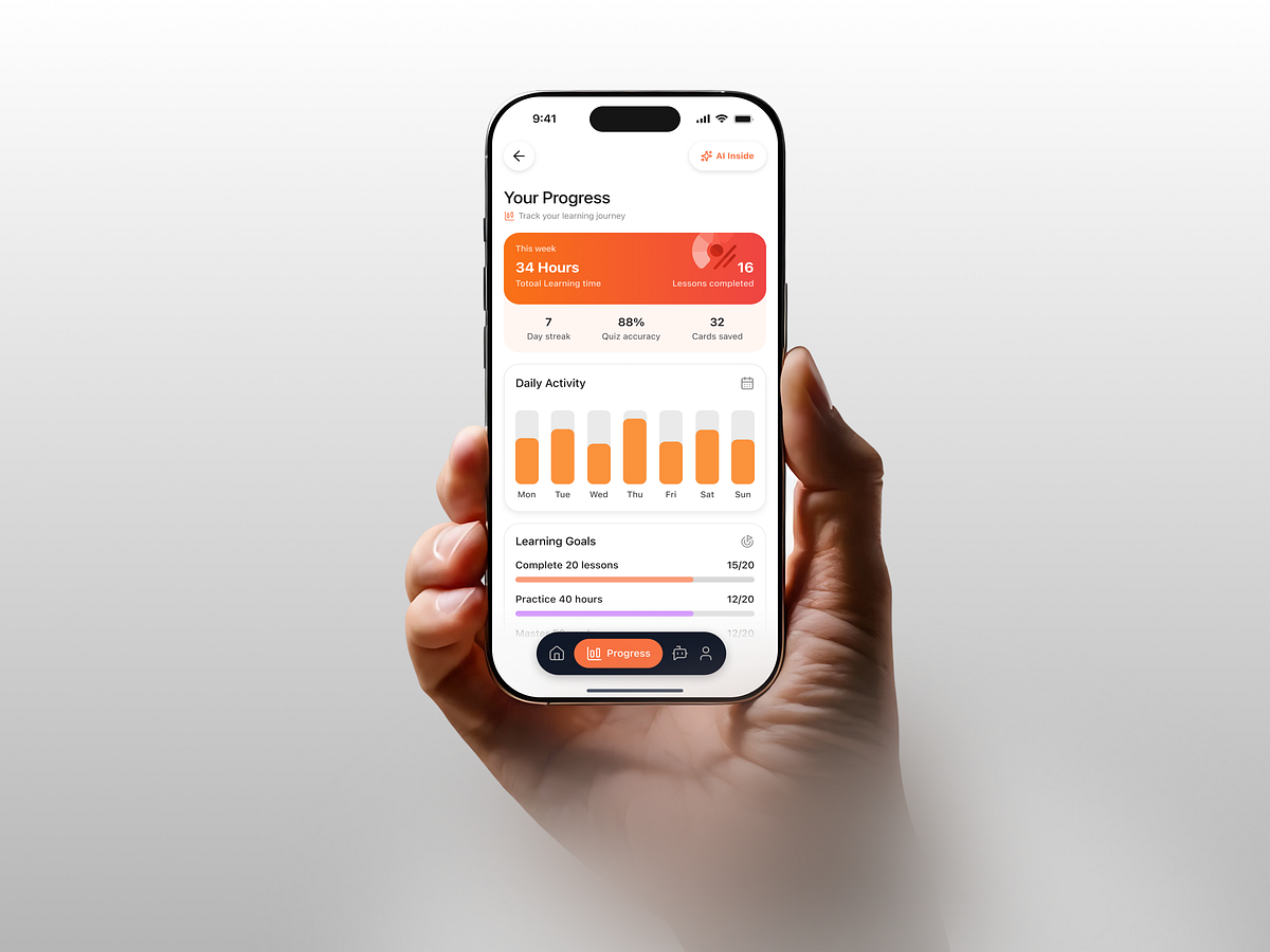 Education app design Image 0