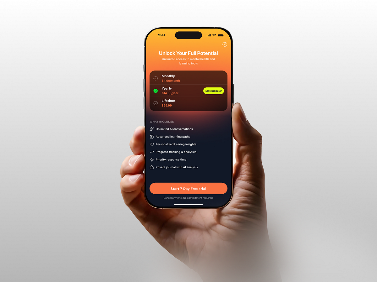 Education app design Image 2