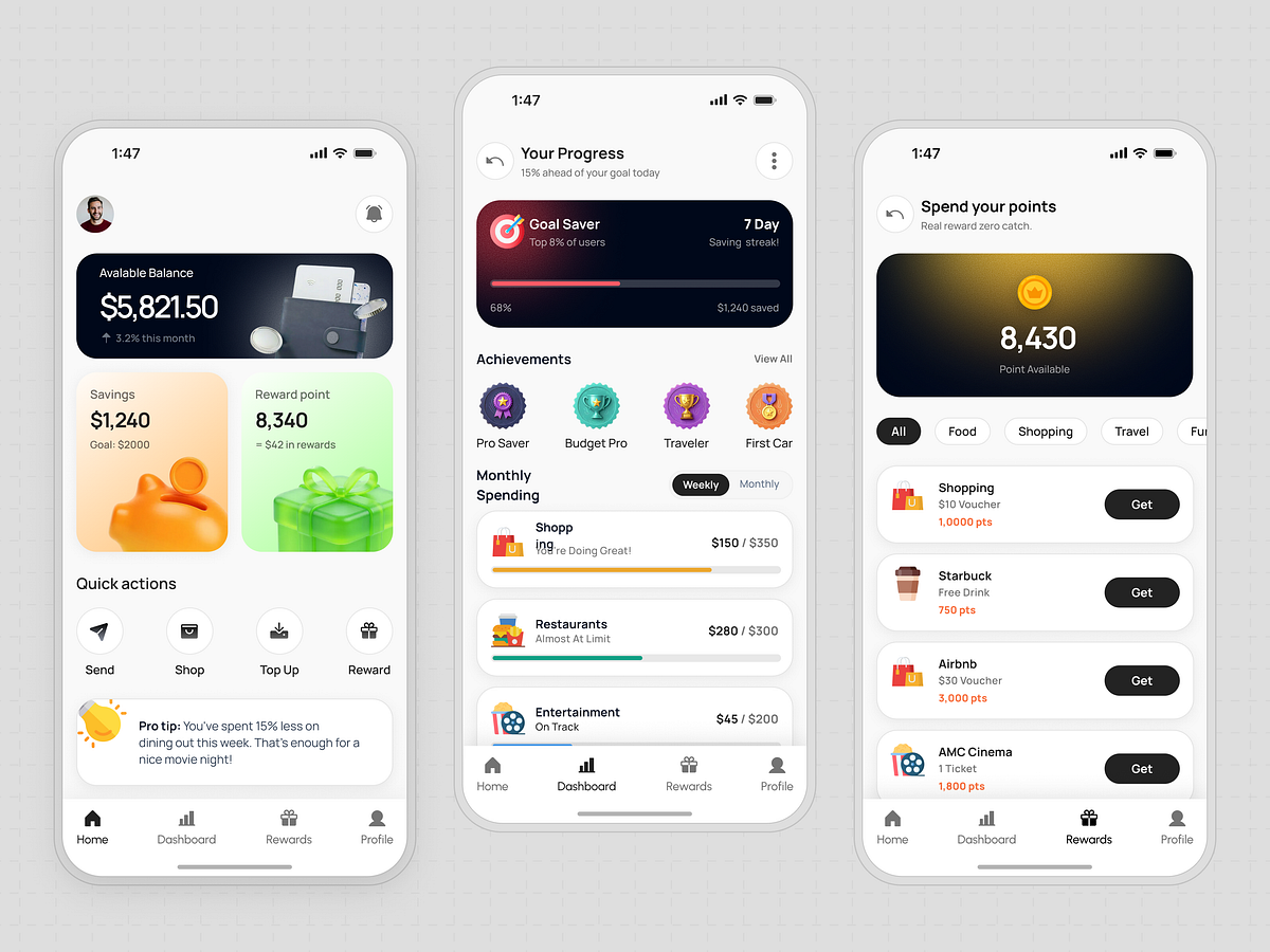Gamified Finance App