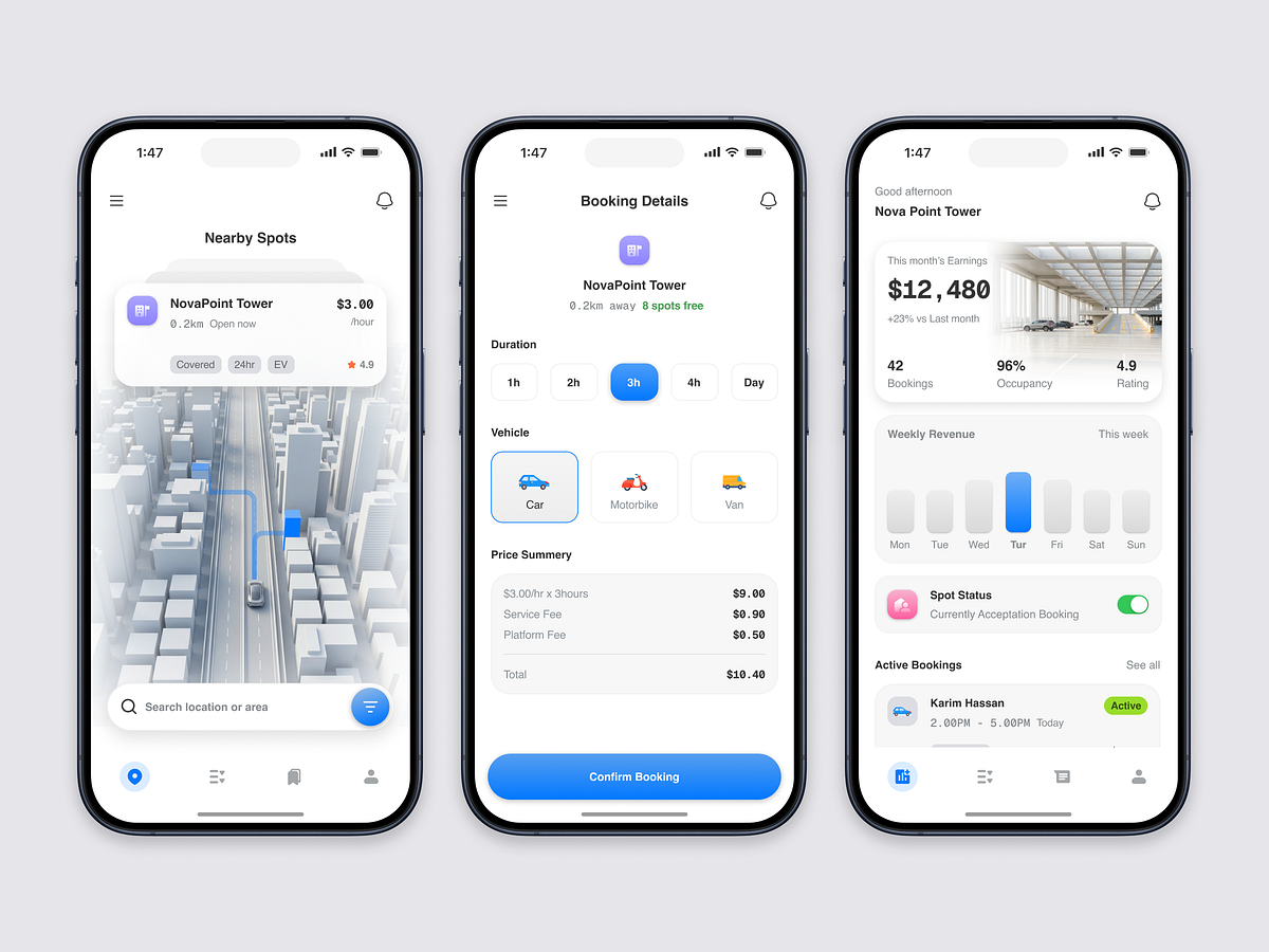 Parking Marketplace App Image 0