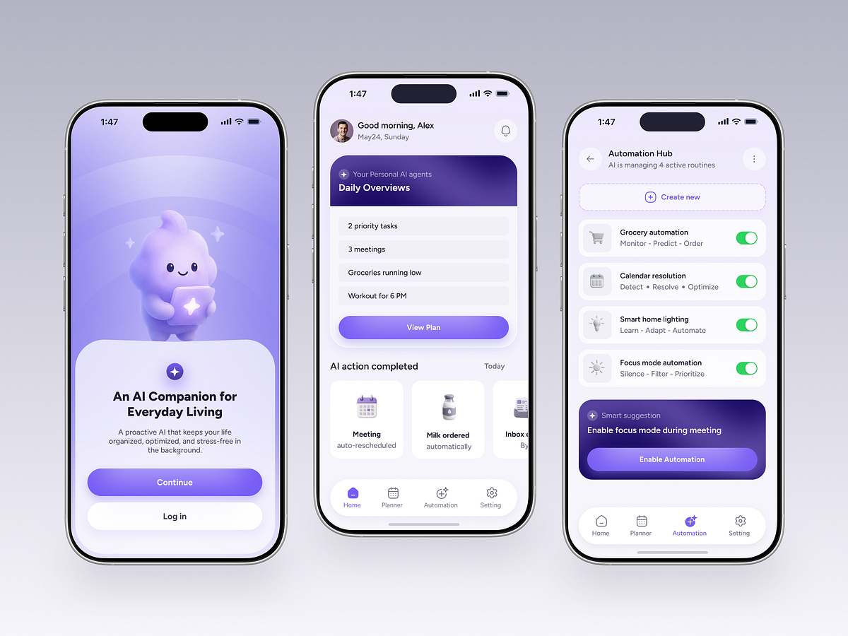 AI Automation App Design