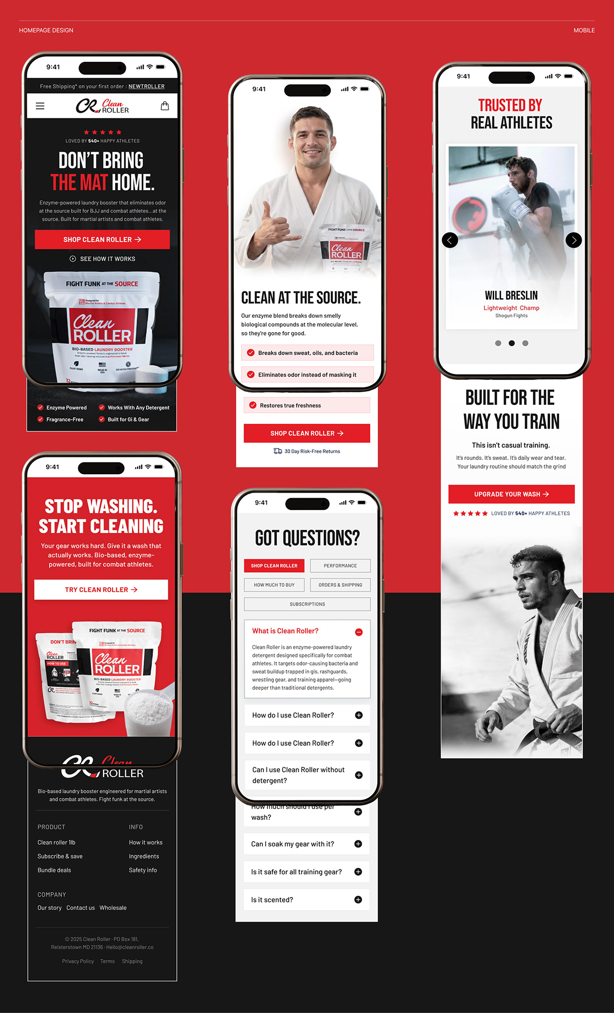 Clean Roller — DTC Laundry Brand Ecommerce Store Image 1