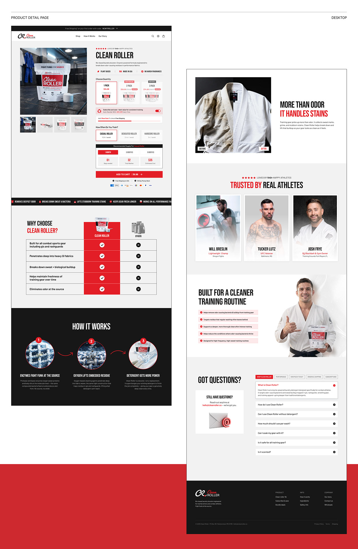 Clean Roller — DTC Laundry Brand Ecommerce Store Image 4