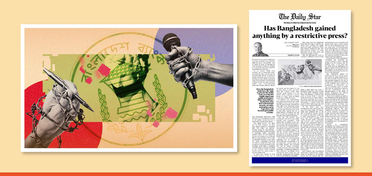 Editorial Collage Illustration | The Daily Star Image 0