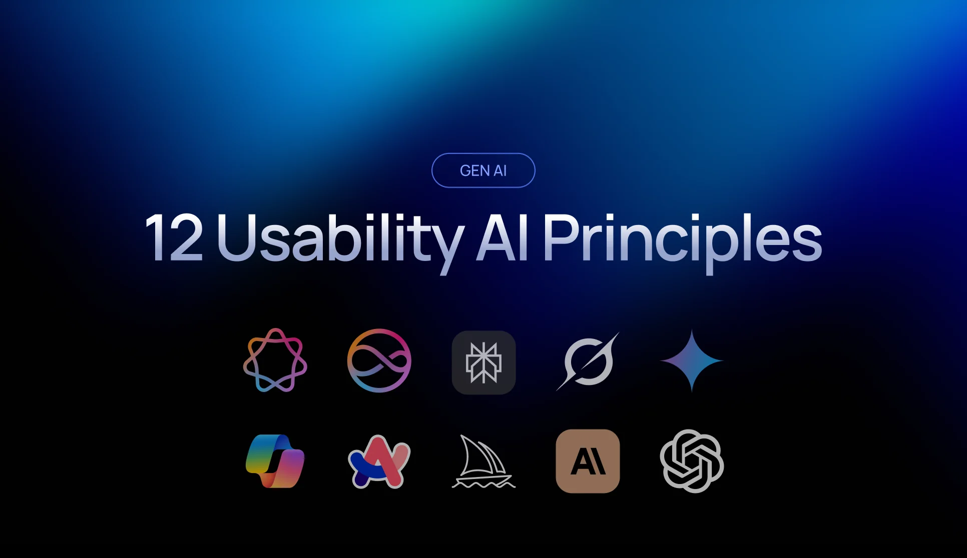 12 Usability AI Principles for Generative Interfaces - Prince Pal