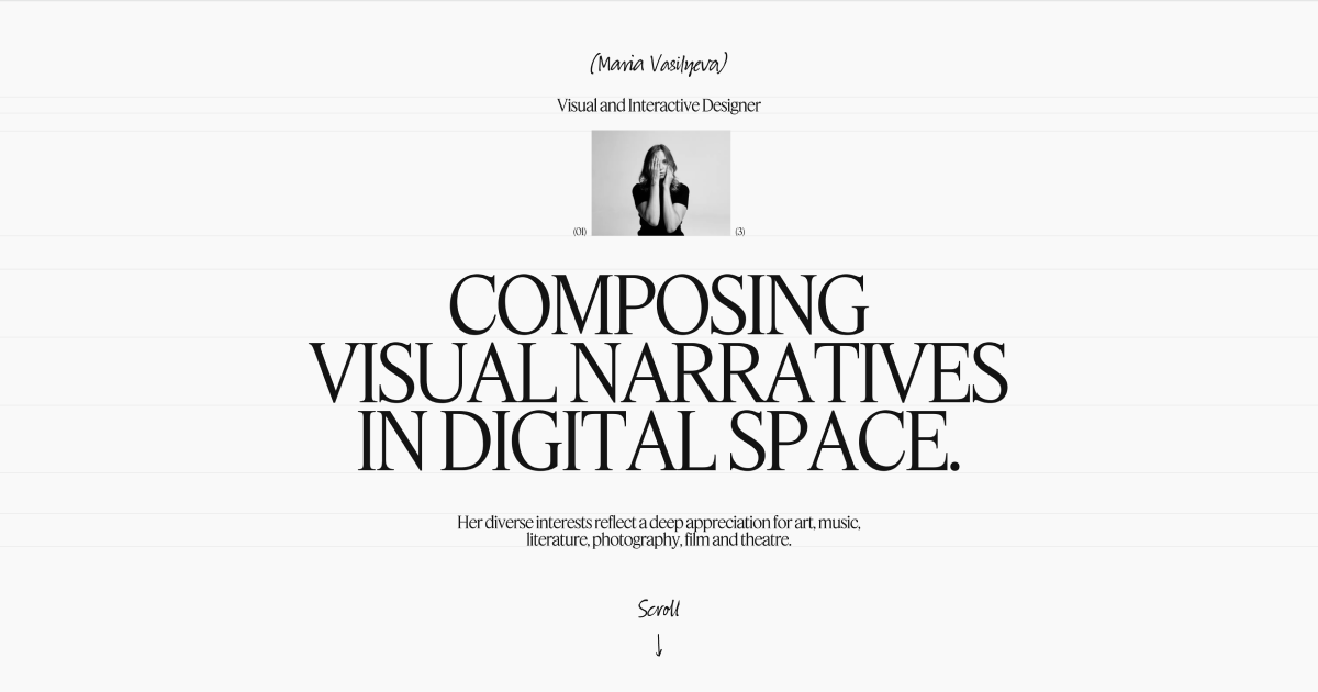 Maria Vasilyeva Portfolio
