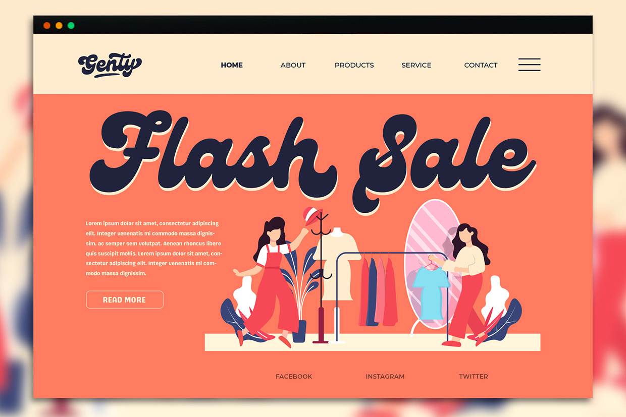 Genty Script  Image 14