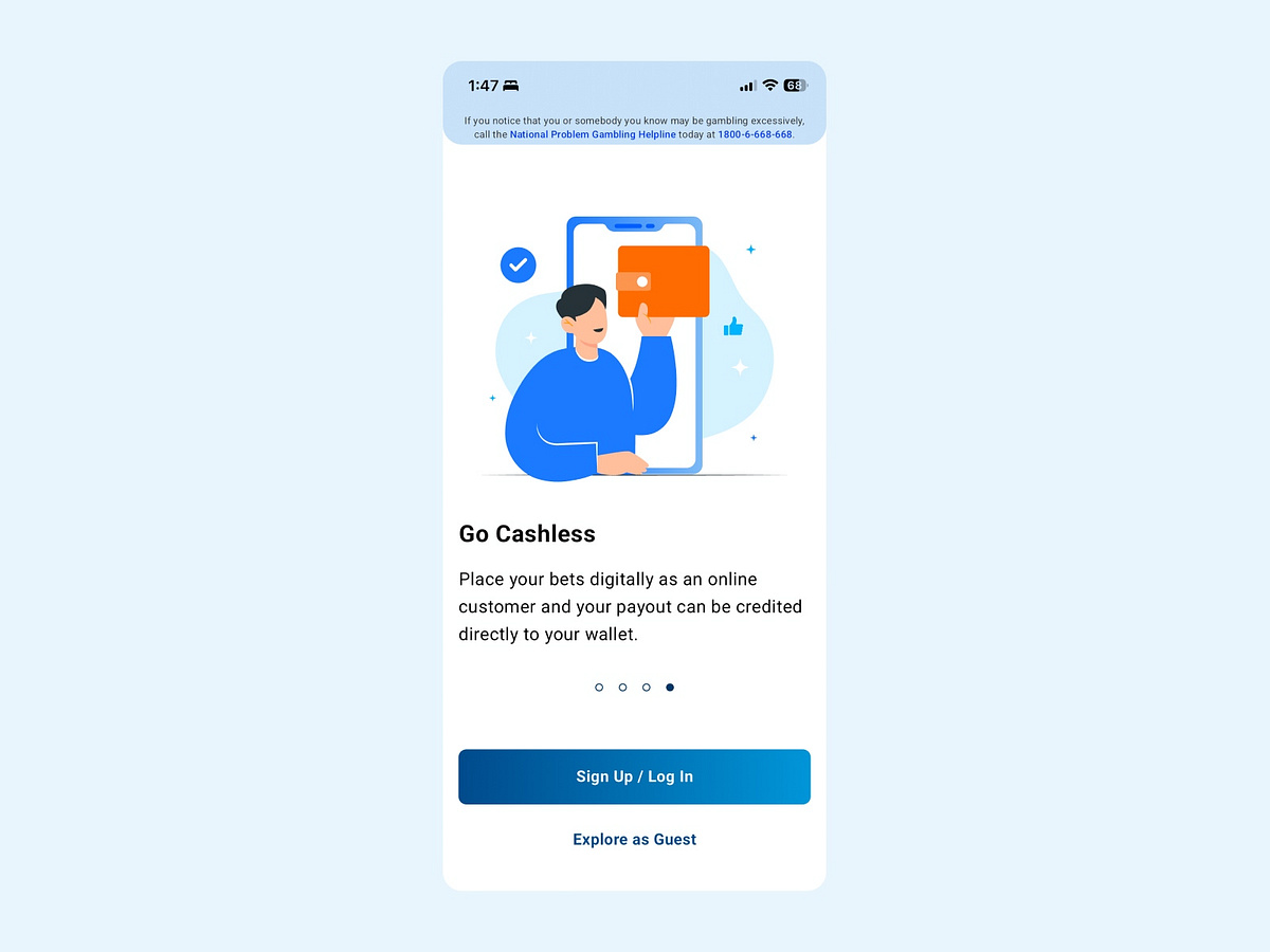 Wallet Verification Fintech Mobile App Illustration Image 0