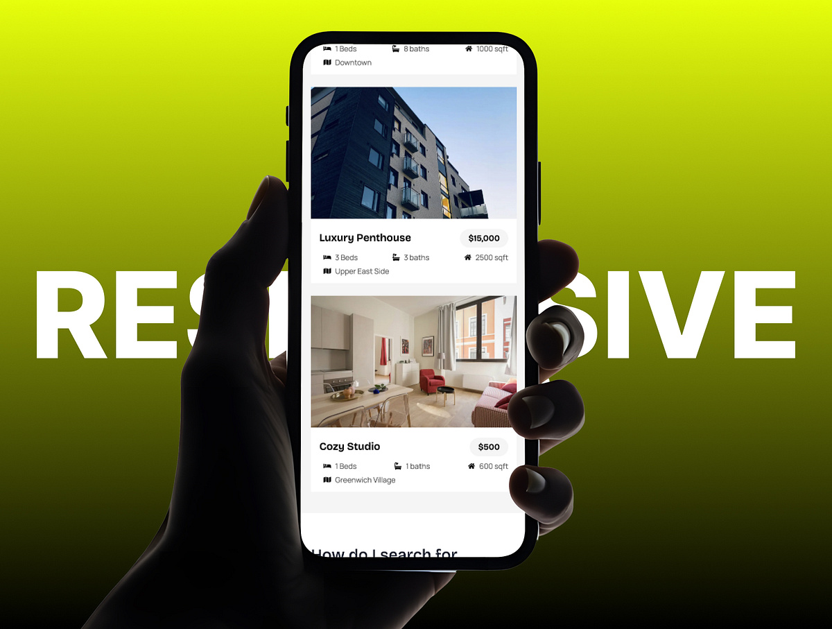 Modern Real Estate Website Theme Image 2