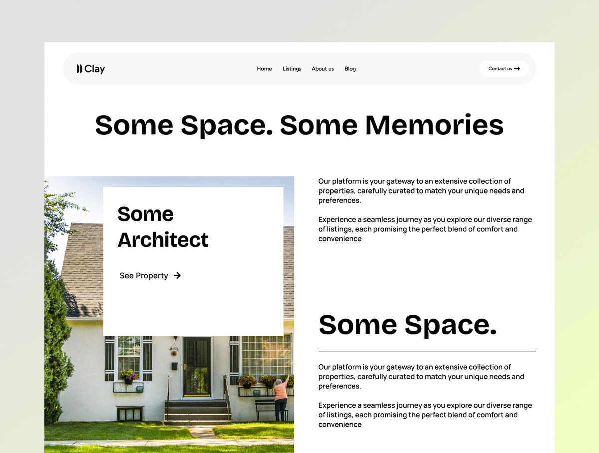 Modern Real Estate Website Theme Image 7