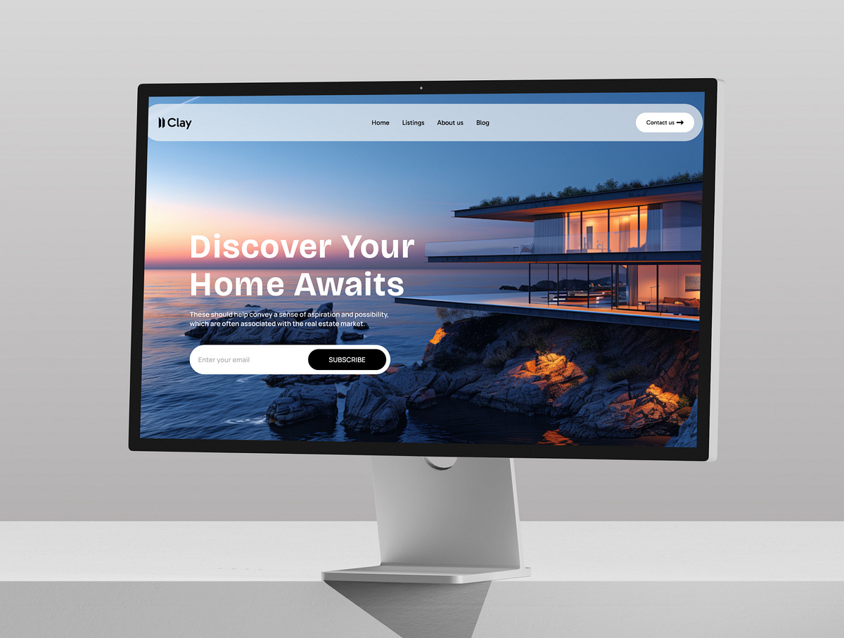 Modern Real Estate Website Theme Image 8