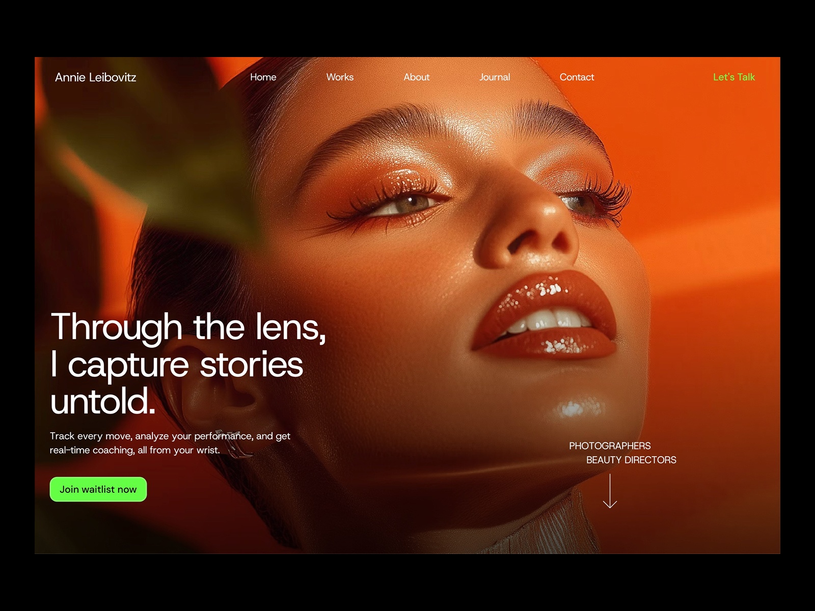 Annie: Responsive Photography Website Template by Rayso Studio — Framer Marketplace