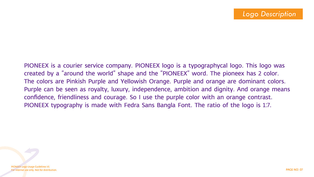 PIONEEX Corporate Identity Manual Image 1