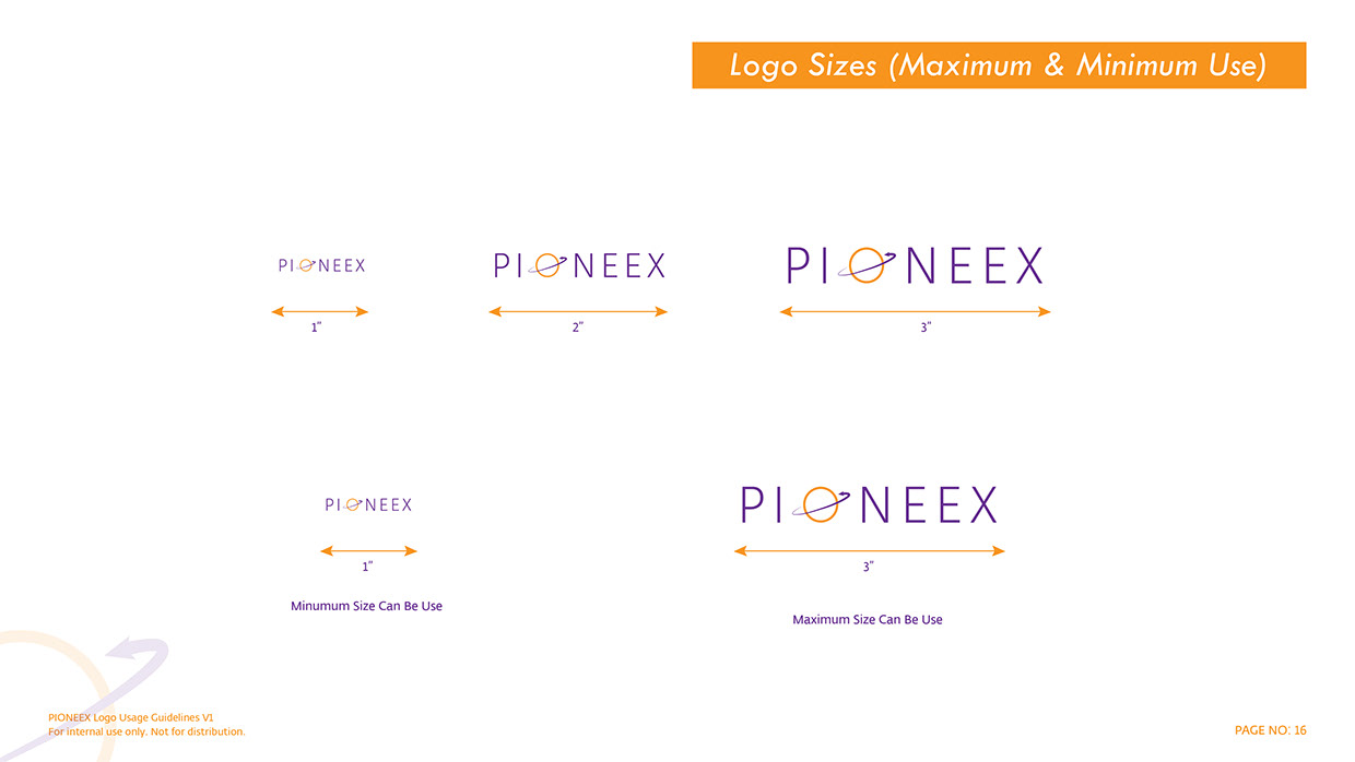 PIONEEX Corporate Identity Manual Image 10