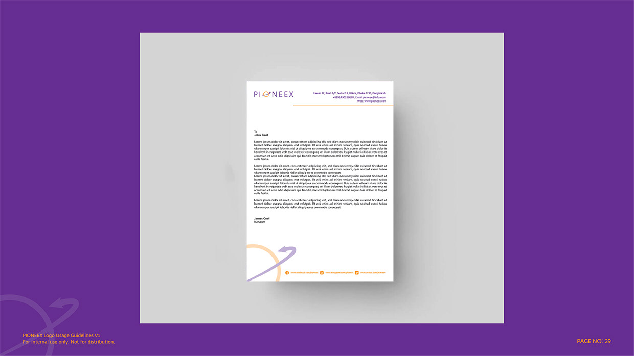 PIONEEX Corporate Identity Manual Image 20
